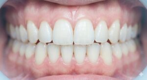 仙台市宮城野区の歯科医院が推奨する、インプラント治療で噛む力を回復した健康的な歯並び